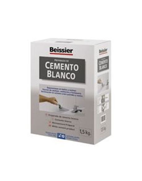 Aguaplast cemento blanco 1.5 kg. - BEIAG776