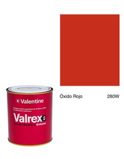 Esmalte valrex bte. bs 0,750 oxido rojo - VAPVAD0159280WB3