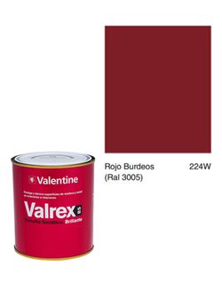 Esmalte valrex bte. bs 0,750 rojo burdeos - VAPVAD0159224WB3