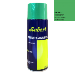 Spray pintura 400 ml. acrylic ral 6011 verde máquina