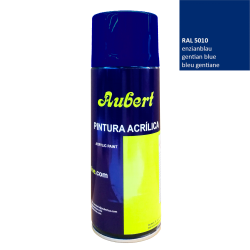 Spray pintura 400 ml. acrylic ral 5010 azul genc.