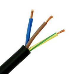 Mts. cable manguera 0,6/1 kv 3 conduc. 4