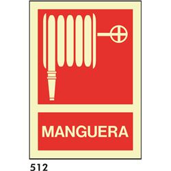 Señal 210x297 pvc 013 508 manguera - 512